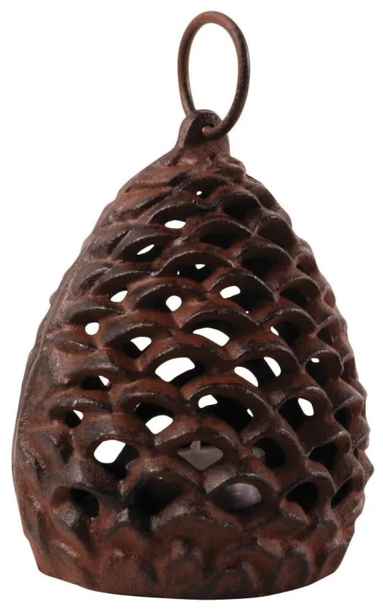 Fém lámpás (magasság 18 cm) Pine Cone – Esschert Design