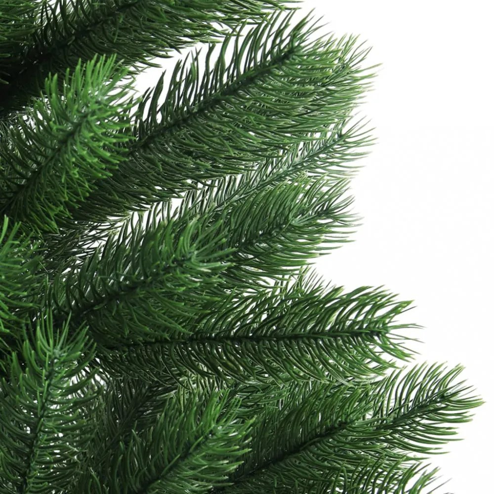 zöld műkarácsonyfa élethű tűlevelekkel 90 cm