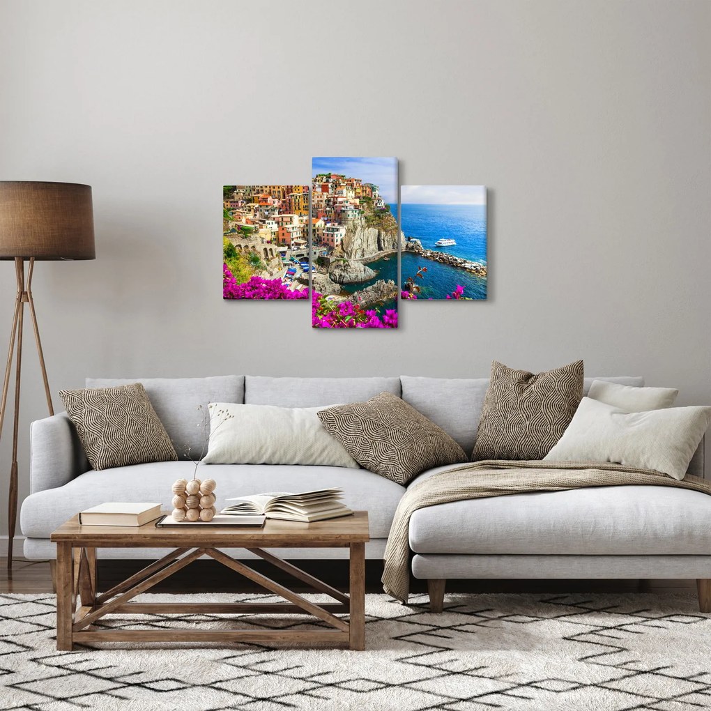 Kép - Manarola olasz falu (90x60 cm)