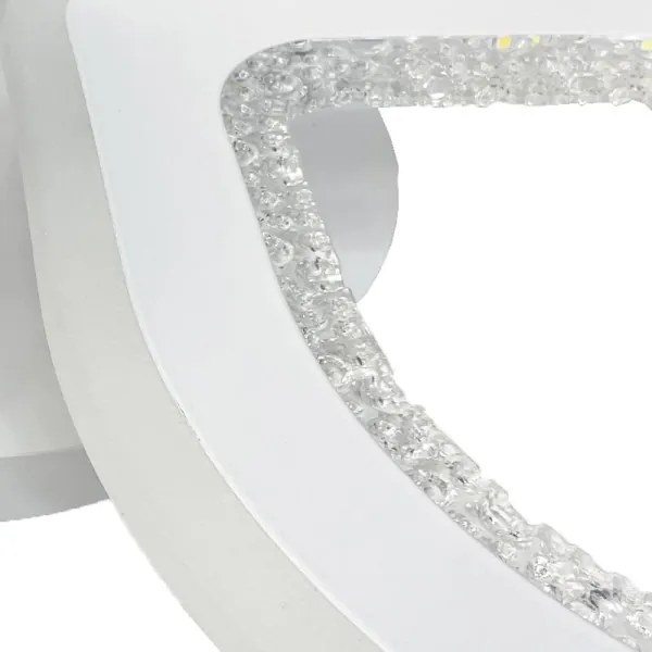 LED Dimmelhető felületre szerelhető csillár LED/95W/230V 3000-6500K + távirányítás