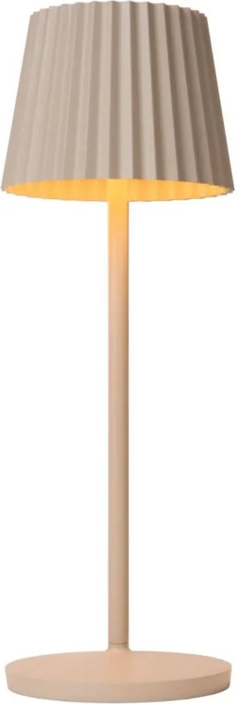 LUCIDE 27889-02-38 JUSTINE Kültéri Dekorációs Lámpa Bézs LED IP44