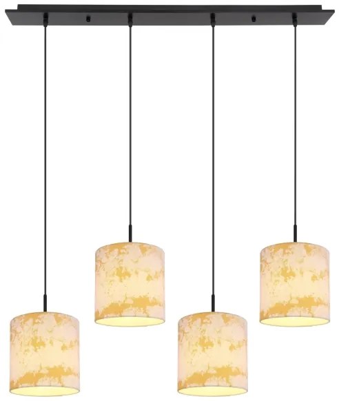 Globo 15580-4H - Csillár zsinóron ENGELBERT 4xE27/40W/230V