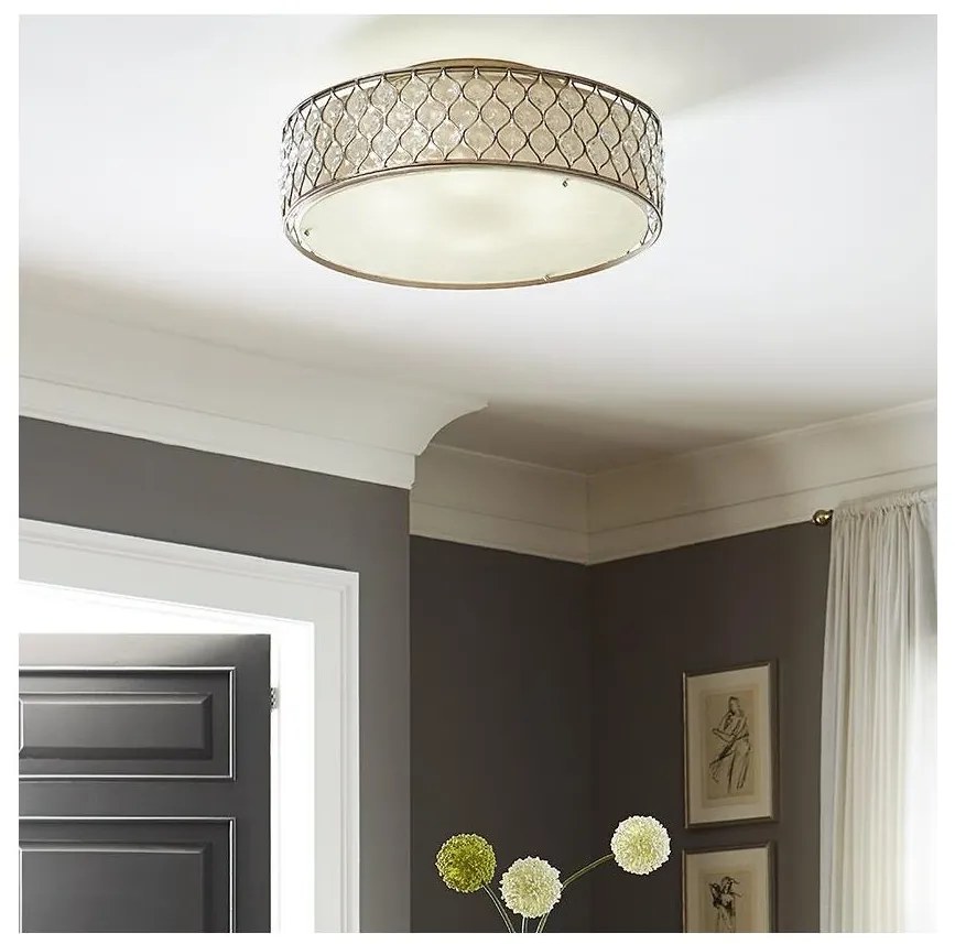 Feiss FE-LUCIA-6SF-L - Mennyezeti lámpa LUCIA 6xE27/60W/230V