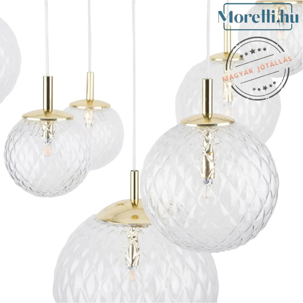 TK LIGHTING 4608 CADIX Többágú Függesztett Lámpa G9 IP20