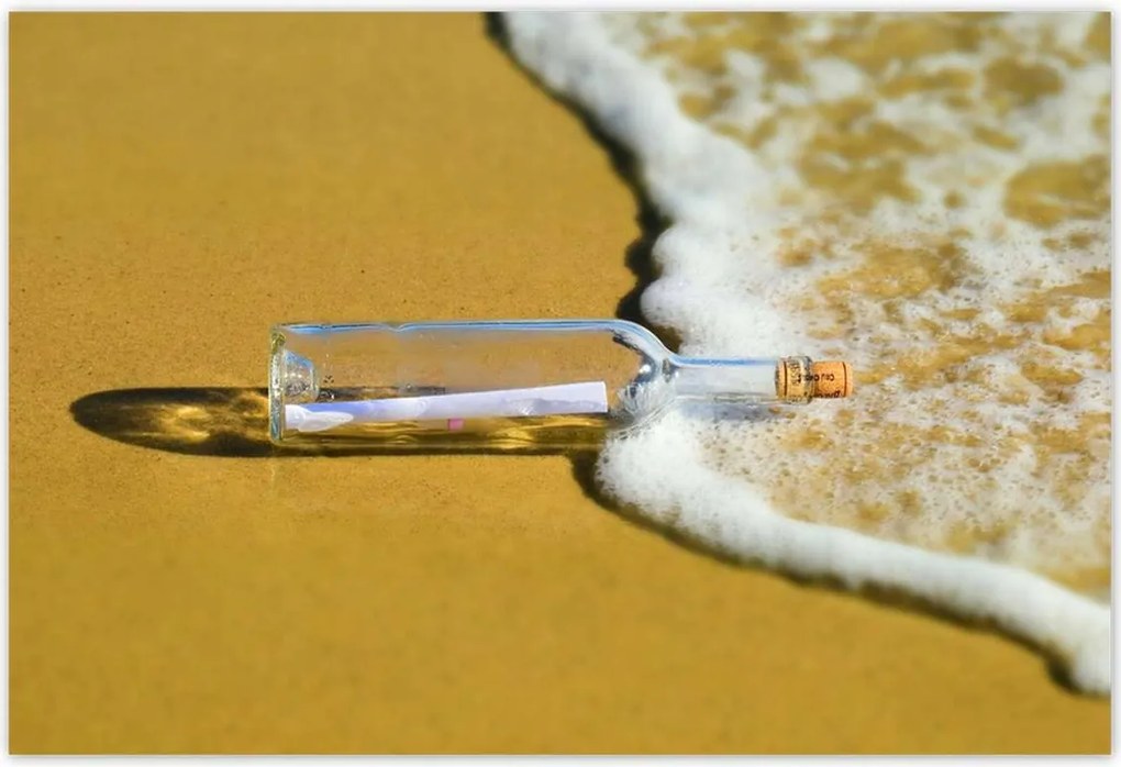 Poszterek 155x105 Dugós üveg Levél