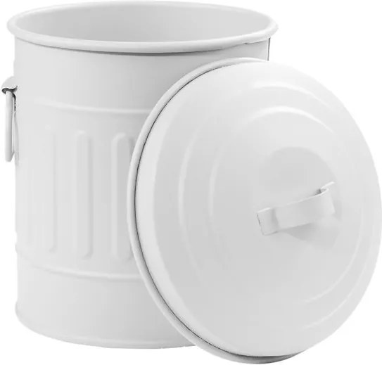 LITTLE OSCAR szemetesvödör fehér, 1 l