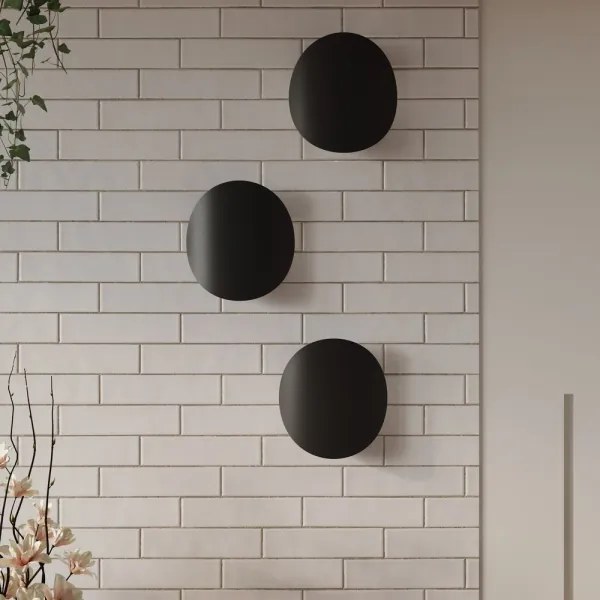 Sollux SL.0935 - Fali lámpa SENSES 2xG9/40W/230V fekete