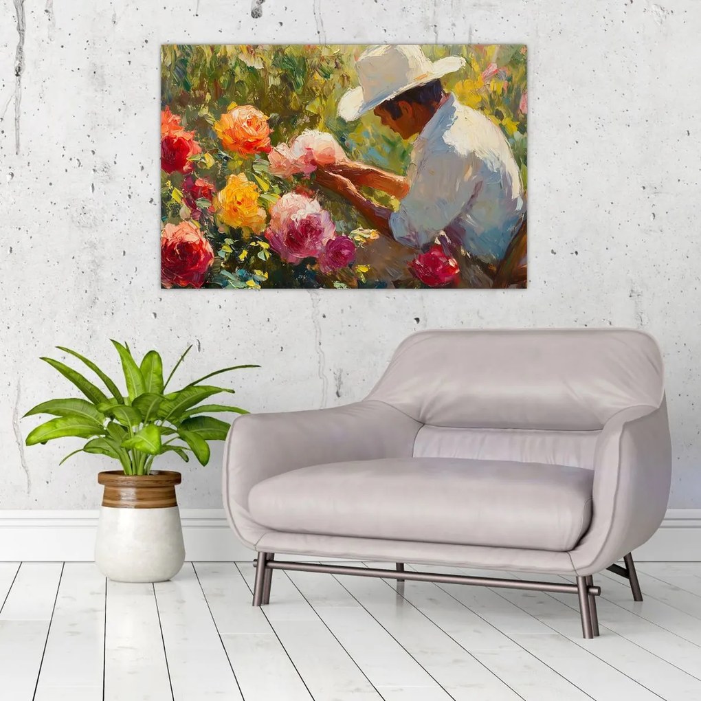 Kép - Kertész (90x60 cm)