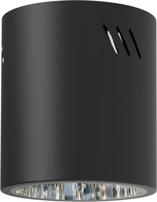 ML0478 Fekete világító spot 1xGU10 12,5cm George Eko-light