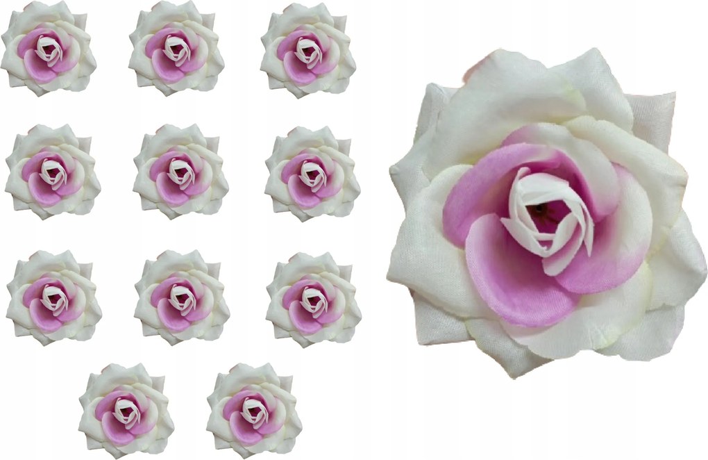 12 db Mesterséges rózsa csomó fej Mesterséges Virágok Rózsák Rügy