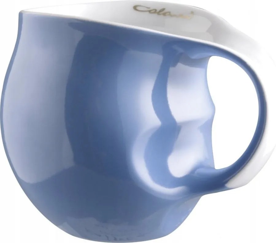 Bögre Fogantyúval 0.28L Porcelán Kék Colani Elegáns