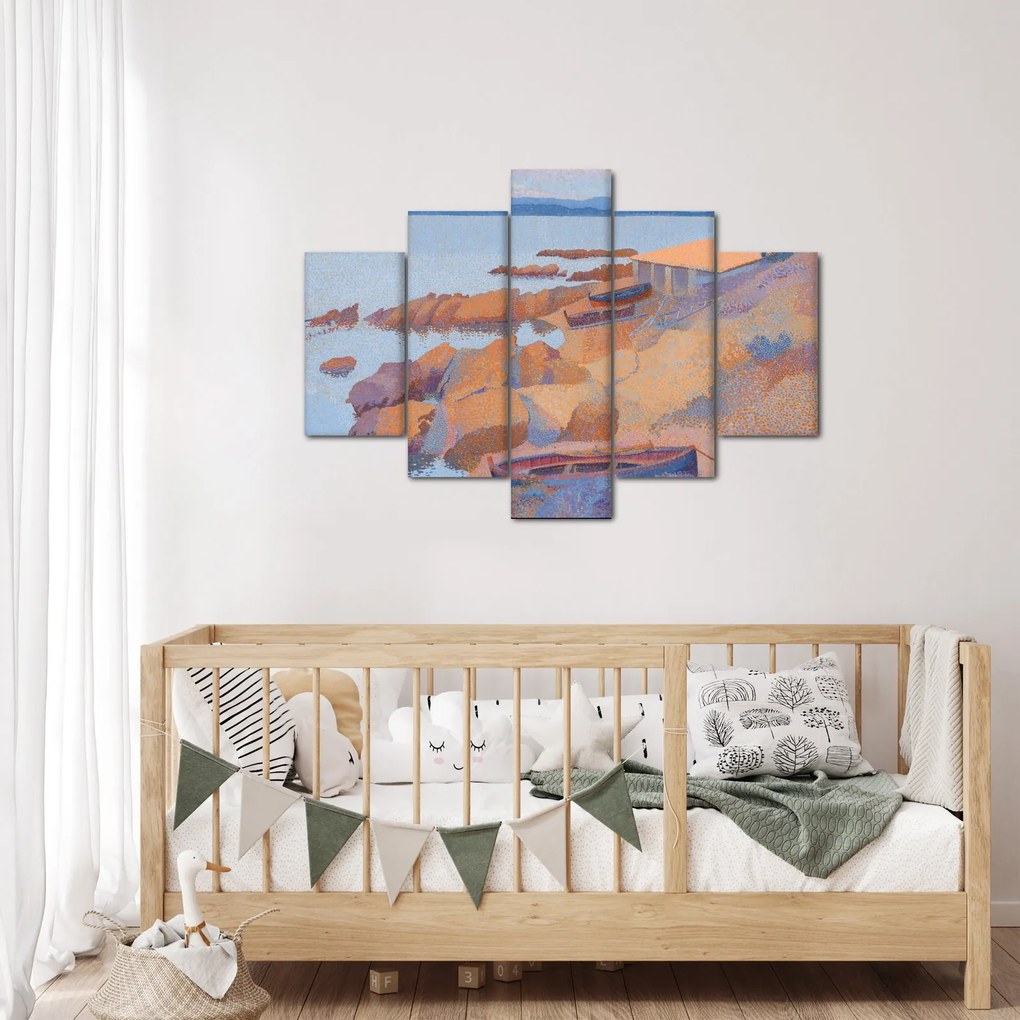 Kép - Henri Edmond Cross, Calanque des Antibois, reprodukciók (150x105 cm)