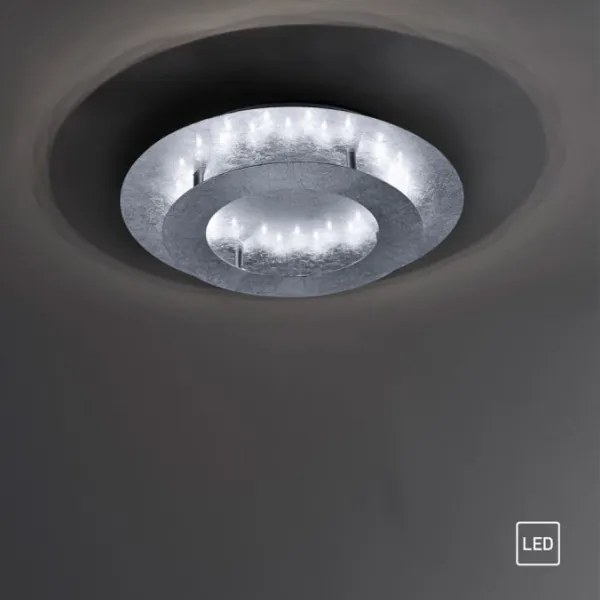Paul Neuhaus 9620-21 - LED Mennyezeti lámpa NEVIS LED/18W/230V ezüst