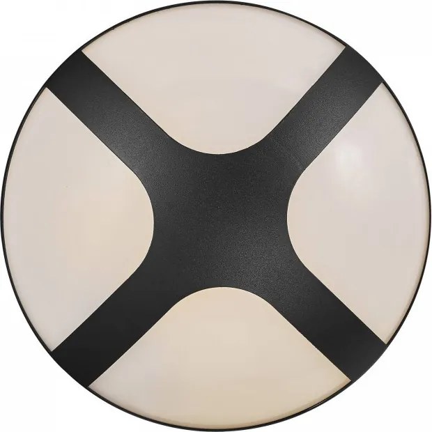 NORDLUX 2118121003 CROSS Modern Kültéri Fali Lámpa Fehér, Fekete E14 IP54