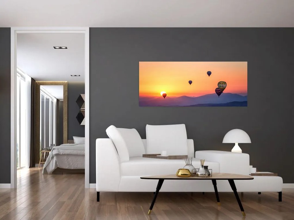 Hőlégballon képe (120x50 cm)