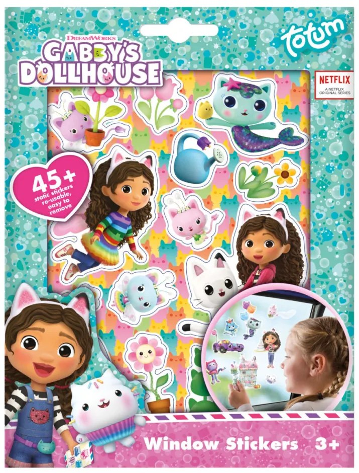 Gabi babaháza Sprinkle Party ablakmatrica szett