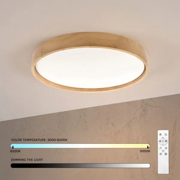Brilagi - LED dimmelhető mennyezeti lámpa MANAROLA LED/36W/230V 3000–6500K átm. 51 cm + távirányító