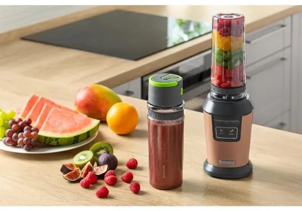 Sencor - Smoothie turmixgép tartozékokkal 800W/230V rézszínű