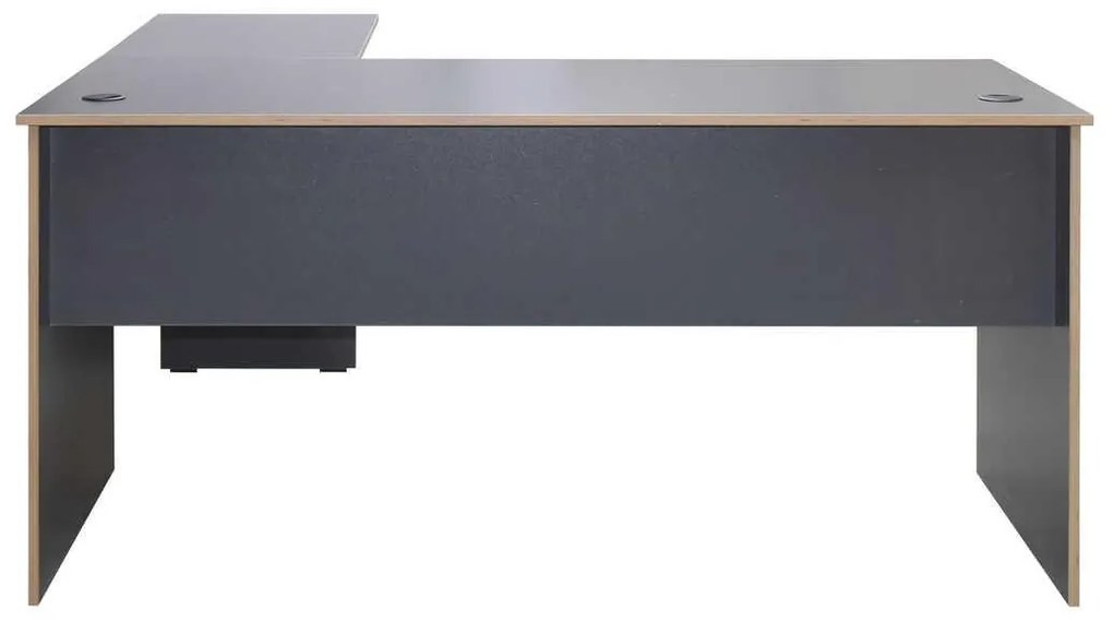 Sarok PC asztal Raven (antracit + tölgy) . 1109410