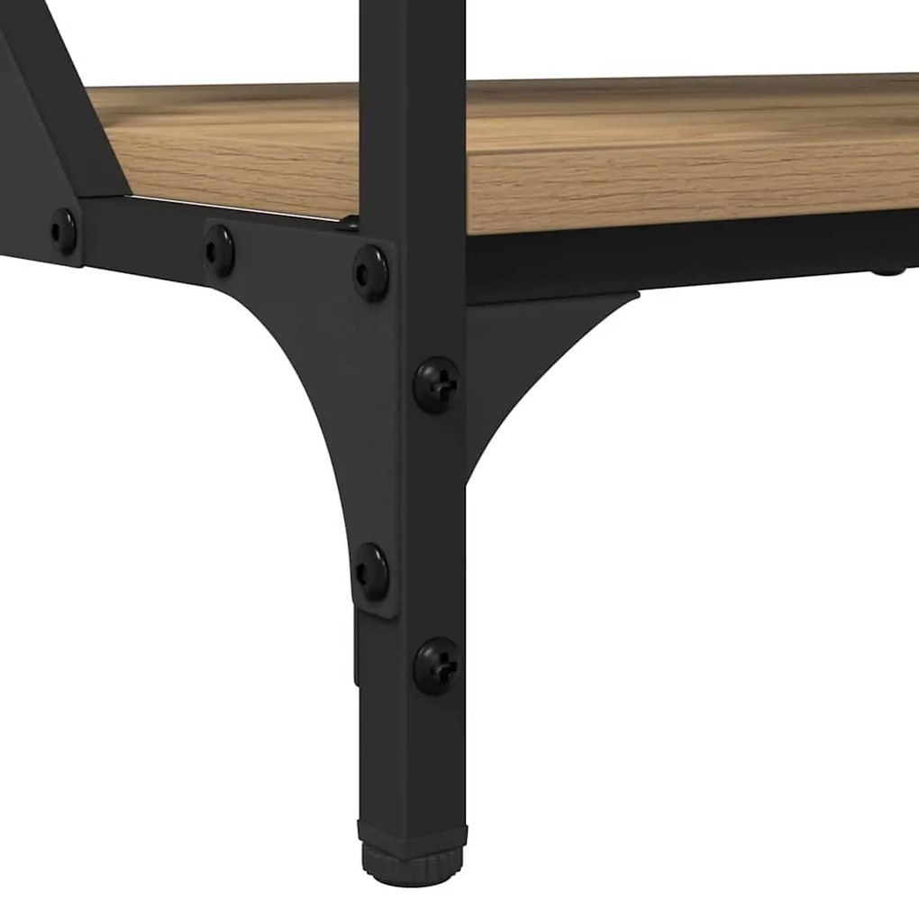 Dohányzóasztal Artisan tölgy 70x50x50cm Faanyag