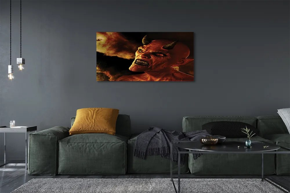 Canvas képek Ördög 100x50 cm