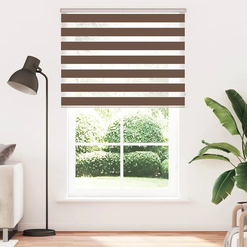 zebrafüggönnyel barna szövetszélesség 140,9 cm poliészter