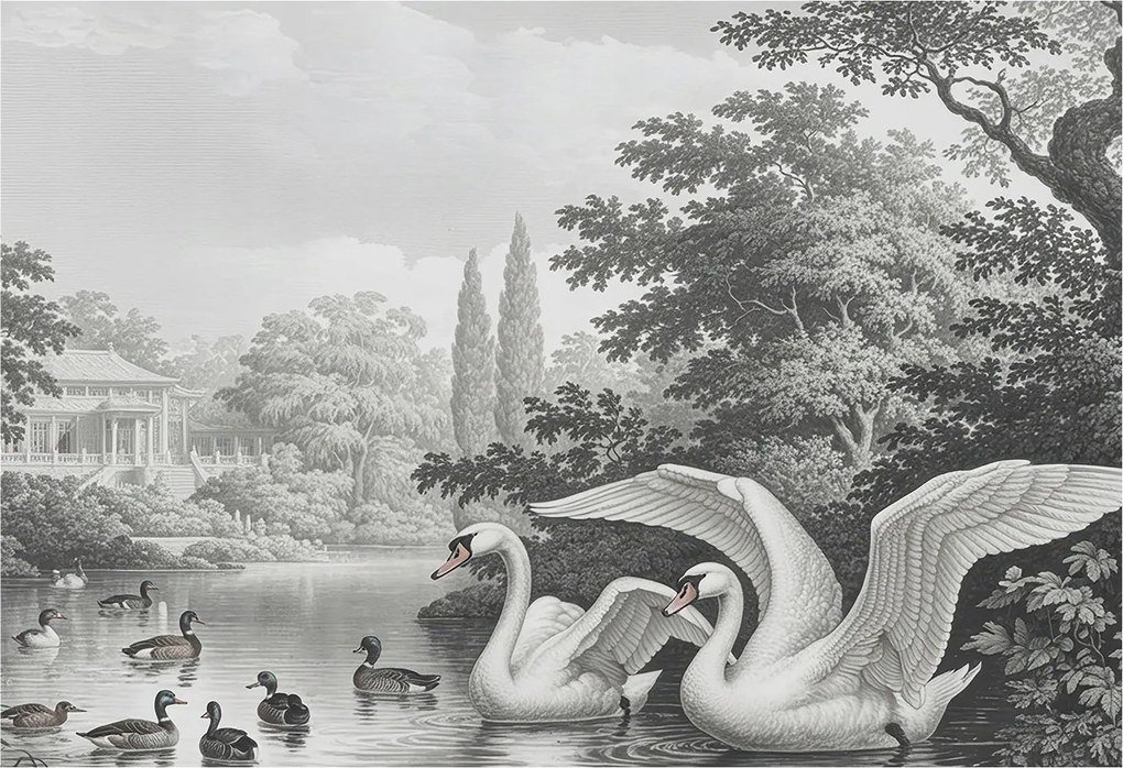 Dekoratív Fotótapéta Furnér Flizelin A természet eleganciája 152x104 Ragasztó