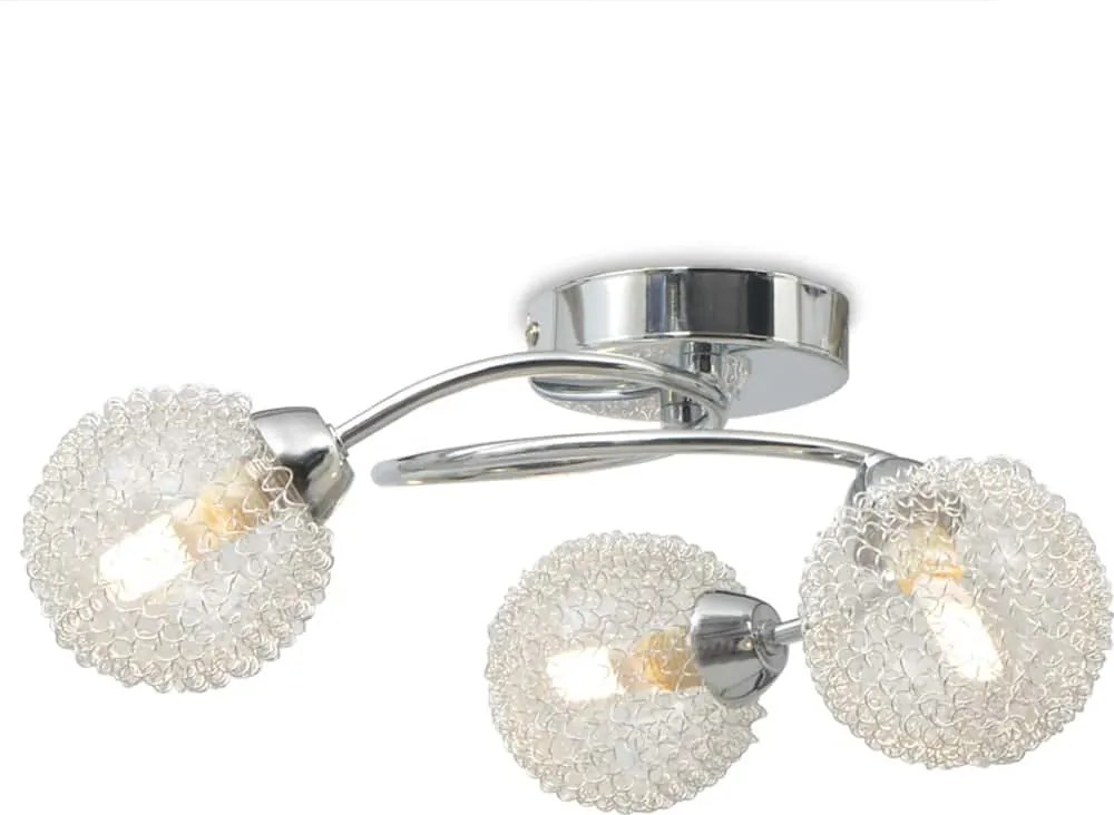 vidaXL 3 db 120 W-os G9 LED izzó mennyezeti lámpához