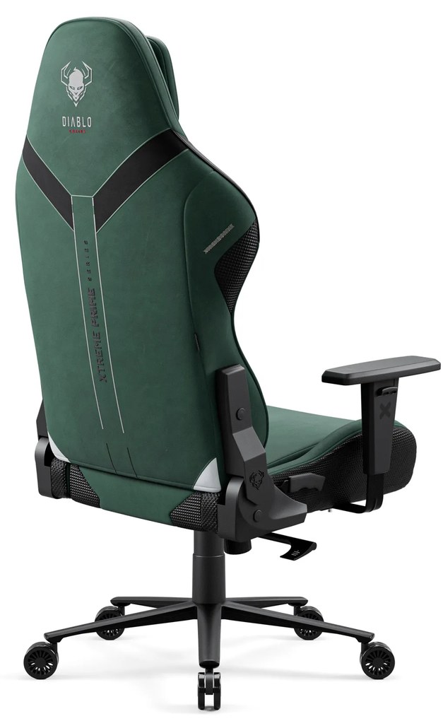 Gamer szék zöld Normal Size: Diablo X-One Prime Forest Green