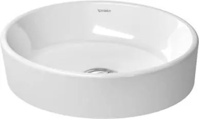 Duravit Starck 2 mosdó lapra 43,5x39,5 cm fehér színben fényes felülettel túlfolyás nélkül 2321440000