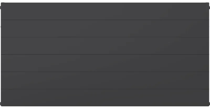 Mexen CL21 Line, panelradiátor 500 x 1200 mm, oldalsó csatlakozás, 1210 W, antracit, W421L-050-120-66