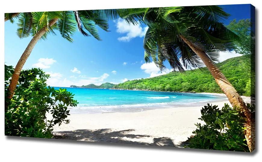 Vászon nyomtatás Seychelles strand pl-oc-120x60-f-61515092