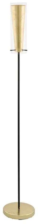 Eglo 79346 - Állólámpa PINTO GOLD 1xE27/40W/230V arany