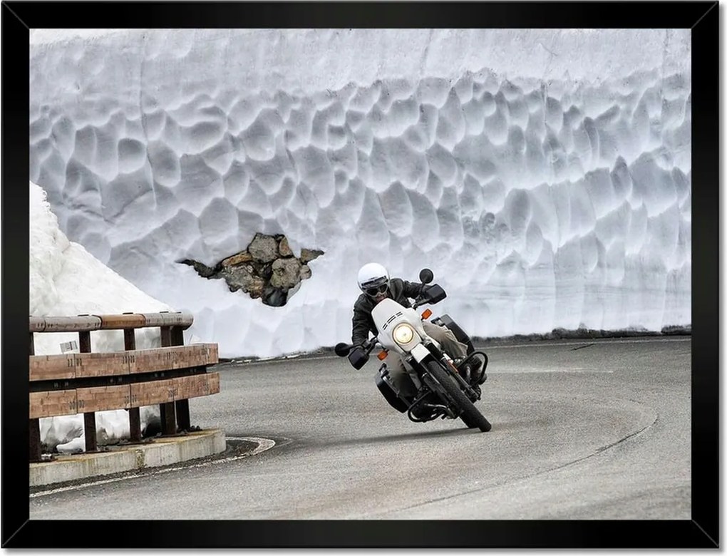 Poszterek keretben 40x30 Motorkerékpár Motoros