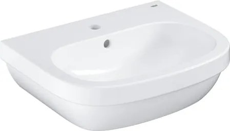 Grohe Euro Ceramic mosdó 55x45 cm fehér színben fényes felülettel középső nyílással 39336000 G39336000