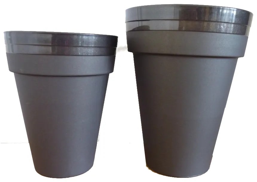 PÁLMA KASPÓ 24 CM FEKETE