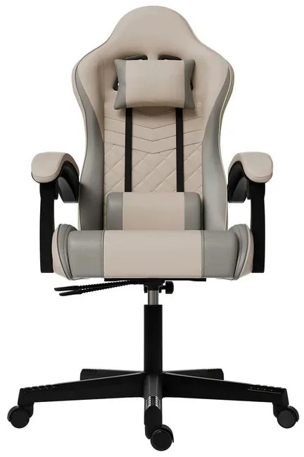 Juskys HyperSeat irodai szék - bézs/szürke