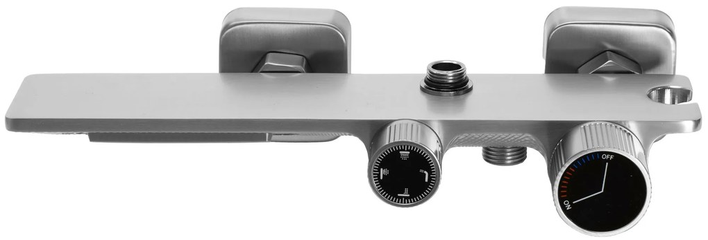 Zuhanyszett REA HELIX  Nickel Brush INOX