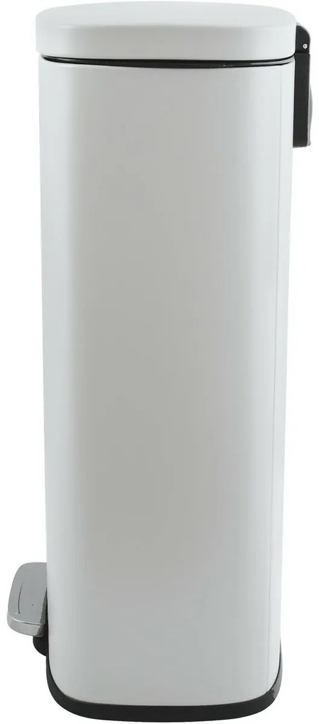 Spirella Soft-close Akira pedálos hulladékgyűjtő 30 l, matt fehér, 30 l