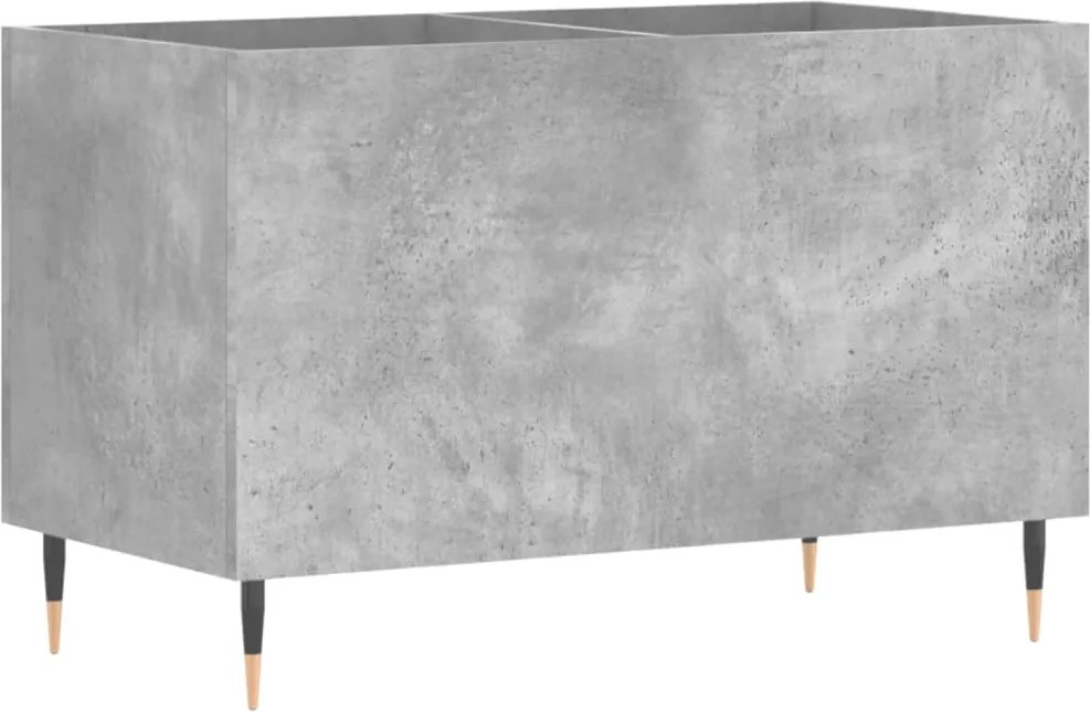 vidaXL betonszürke szerelt fa hanglemezszekrény 74,5x38x48 cm