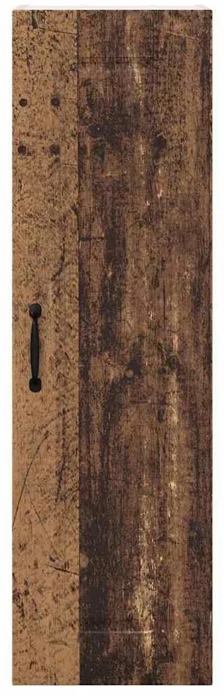 Fali konyhaszekrény polcokkal Öreg fa 30 x 31 x 100 cm Faanyag