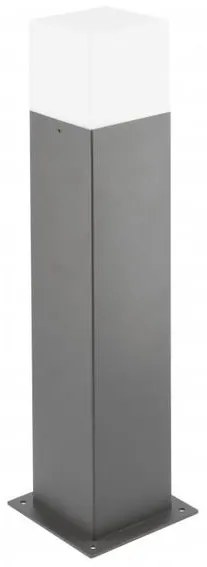 Lámpa Kerti lámpatest LARGO-P 50, E27, max.15W ,IP44, AC220-240V, 50-60Hz, pólus 50 cm,grafit