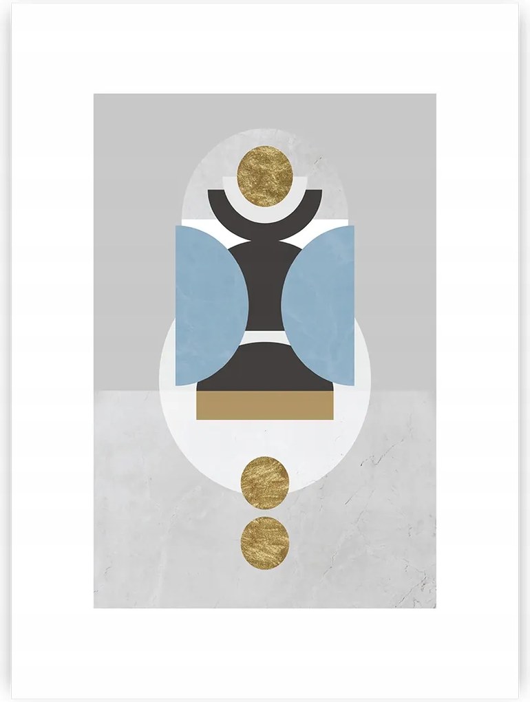 Dekoria Geometric Shapes I poszter