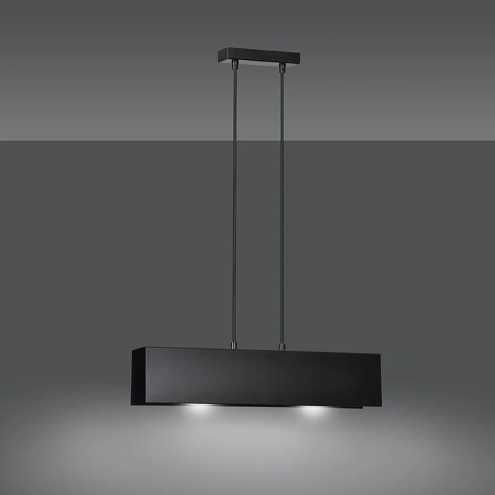 Emibig modern függeszték gentor fekete emi672/2