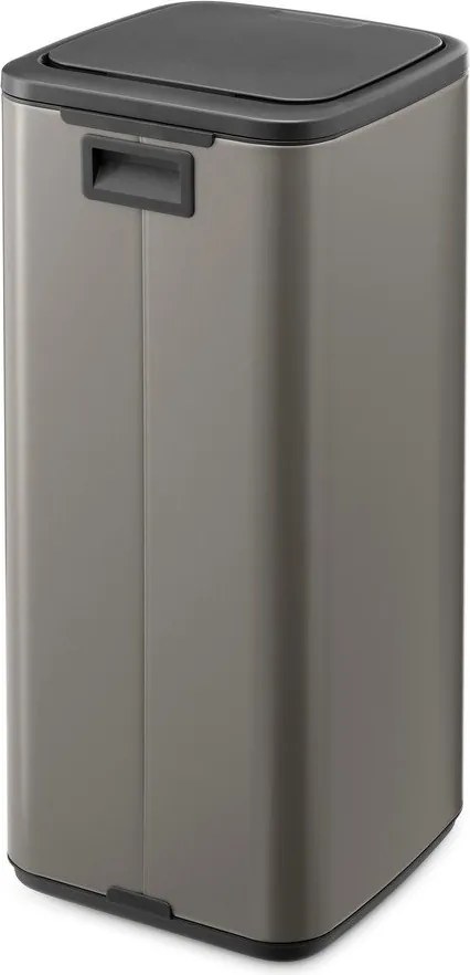 Szürke acél érintésre nyíló szemetes 30 l Bo Touch – Brabantia