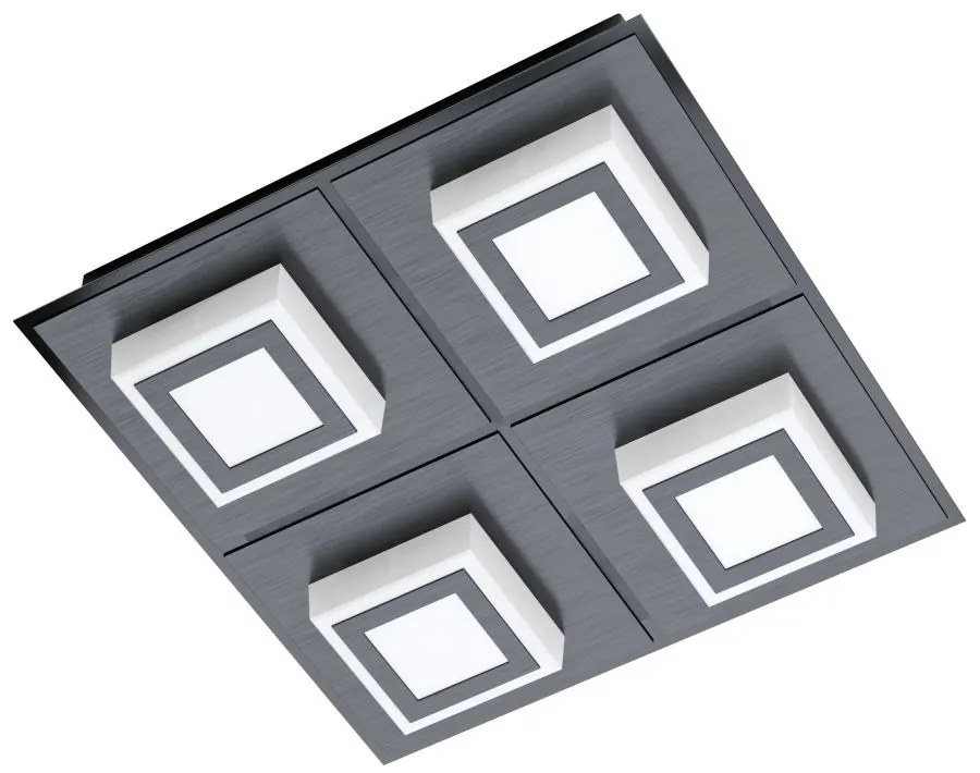 Eglo Masiano 1 99364 mennyezeti lámpa, 4x3,3W LED, 3000K, 4x340 lm