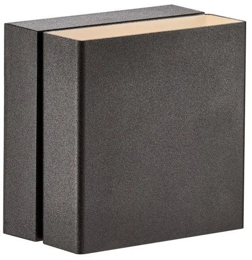 Nordlux - LED Fényerőszabályozható fali lámpa TURN LED/13,8W/230V fekete