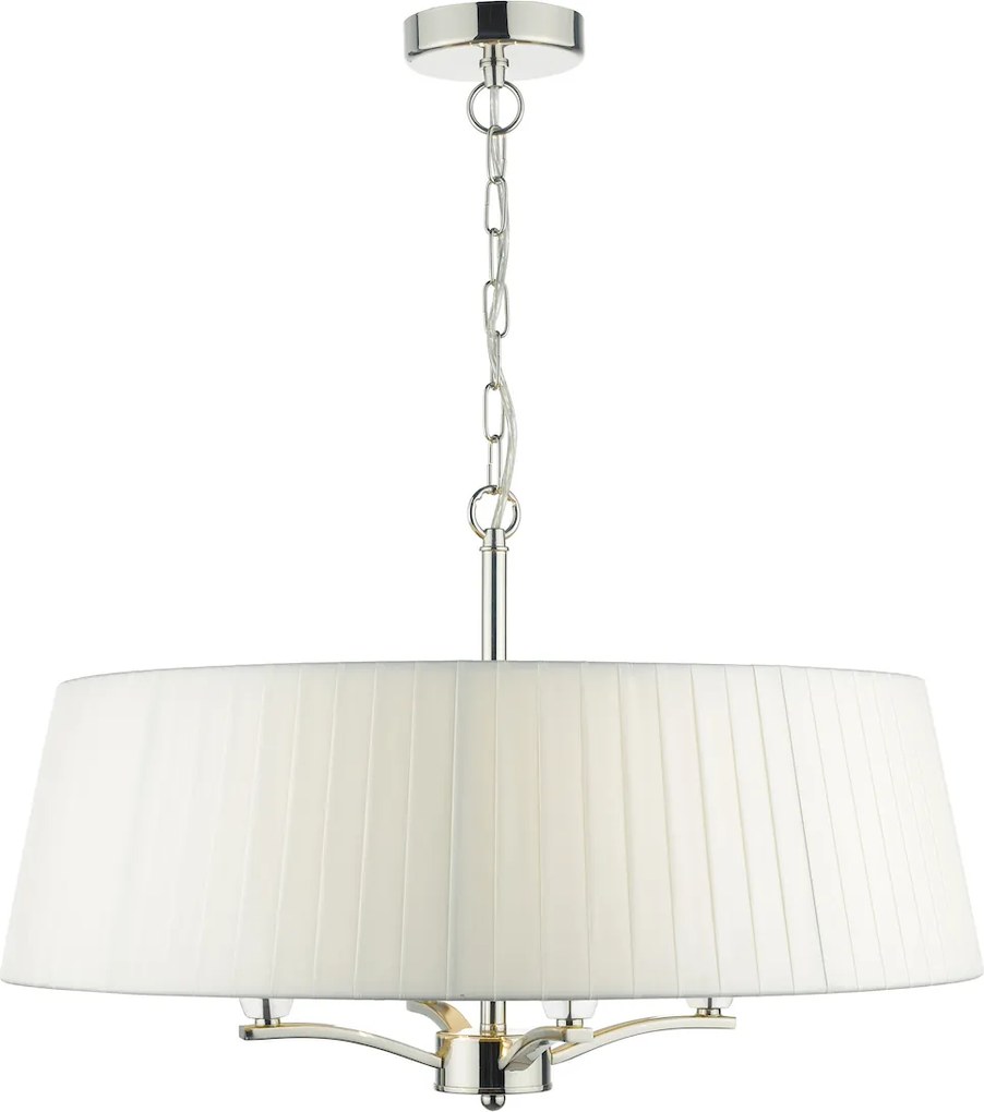 Dar lighting modern függeszték cristin polírozott nikkel darcri042