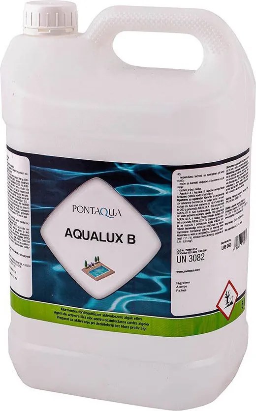 Aqualux B aktív oxigénes fertőtlenítő aktiválószere 5 liter