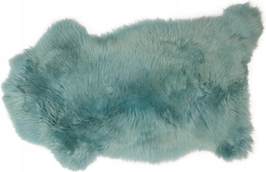 Báránybőr Szőnyeg Türkiz Természetes